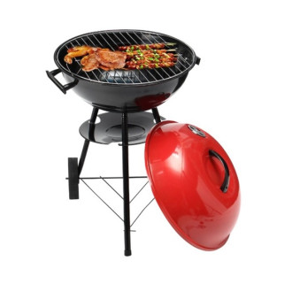 Гриль вугільний (барбекю, мангал), пересувний на колесах для пікніка, рибалки <AXXIS>