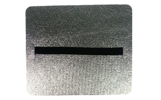 Килимок - сидіння ламіноване ALU 12 мм (350х295)