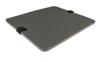 Килимок - сидіння ламіноване ALU 12 мм (350х295)