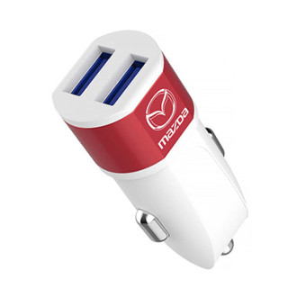 Зарядний пристрій автомоб.колір червоний з логотипом "Mazda" Mazda