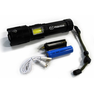 Ліхтар світлодіодний колір чорний з логотипом «Mazda» Mazda