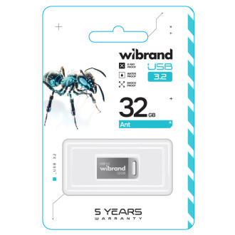 Flash Wibrand USB 3.2 Gen1 Ant 32GB Silver Wibrand