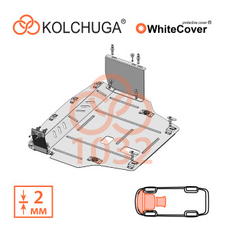 Захист двигуна Ford Puma 2 2019- Kolchuga WhiteCover (4.1032)