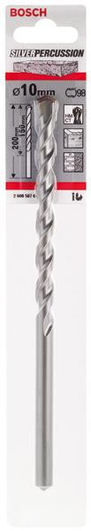 BOSCH Свердло по каменю та бетону 10,0 х 120 мм silver perc