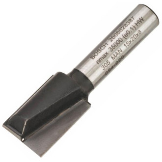 Bosch Фреза пазова з двома лезами Bosch НМ 15/20/51