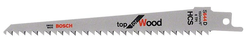 Bosch Пильне полотно Bosch Top for Wood S 644 S 5шт