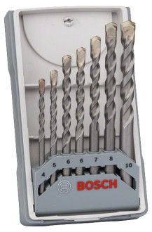 Bosch Набір бурів Bosch CYL-3, 7 шт.