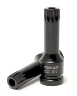 FORSAGE Головка 1/2" з насадкою Spline M5 ударна Forsage F-24807805