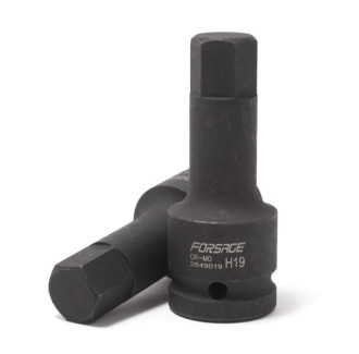 FORSAGE Головка 3/4" з насадкою Hex 19мм ударна Forsage F-2649019