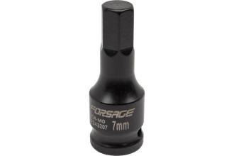 FORSAGE Головка 1/4" з насадкою Hex 7мм ударна F-2243207