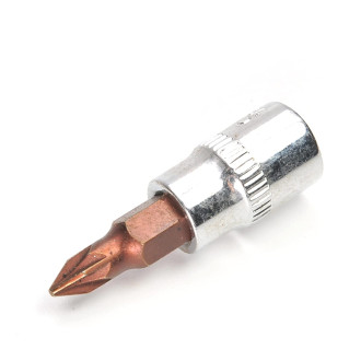 FORSAGE Головка 1/4" з насадкою Pozidriv PZ2 Forsage F-322322 Premium