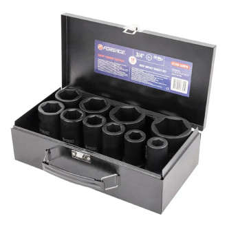 FORSAGE Набір ударних головок 3/4" 10ін.(6гр.)(17,19,22,24,27,30,32,36,41,46мм) Forsage F-6108-5MPB