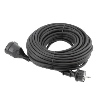 HOEGERT Подовжувач з гумовою ізоляцією 10 м HOEGERT 10 (HT1E700)