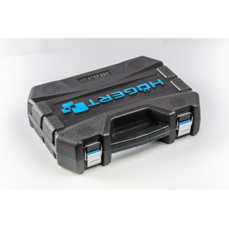 Набір торцевих голівок 1/2", 1/4" та аксесуарів в пластиковому кейсі HOEGERT 94 (HT1R426)