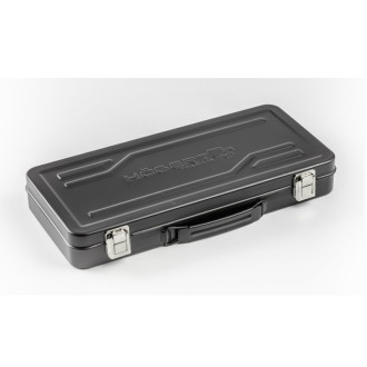 Набір торцевих голівок та аксесуарів 1/4" в металевому кейсі HOEGERT 63 (HT1R486)