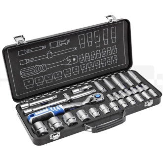 HOEGERT Набір головок торцевих з аксесуарами HOEGERT 29 (HT1R480)