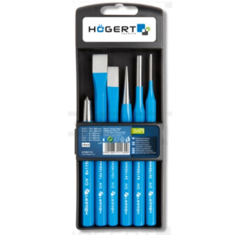 HOEGERT Набір зубил 6 шт. HOEGERT 6 (HT3B710)