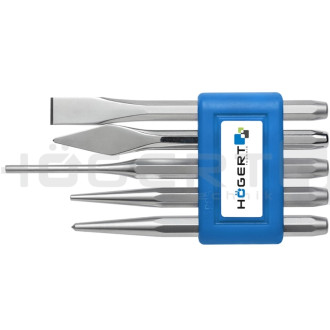 HOEGERT Набір зубил 5 шт. HOEGERT 5 (HT3B713)