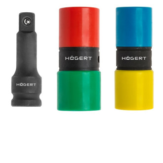 HOEGERT Набір двустороніх голівок ударних HOEGERT 17 - 22 (HT4R006)