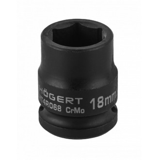 HOEGERT Голівка торцева ударна шестигранна HOEGERT 18 (HT4R068)