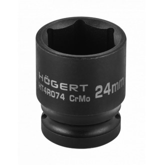 HOEGERT Голівка торцева ударна шестигранна HOEGERT 24 (HT4R074)