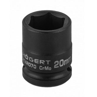 HOEGERT Голівка торцева ударна шестигранна HOEGERT 20 (HT4R070)