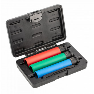 HOEGERT Набір довгих голівок ударних для легкосплавних дисків, 3 шт. HOEGERT 17 - 21 (HT4R106)