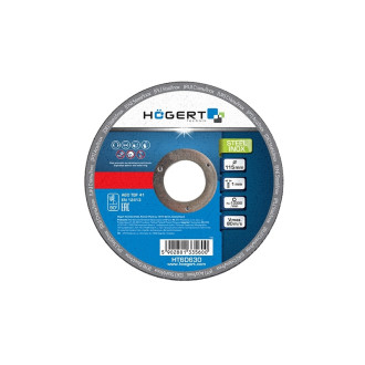 HOEGERT Диски відрізні по сталі та нержавіючій сталі (уп/10 шт.) HOEGERT 180 (HT6D633)