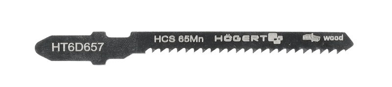 HOEGERT Полотно для електролобзика по дереву , криволінійний різ, (уп/5 шт) HOEGERT 76 (HT6D657)