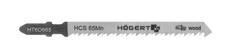 HOEGERT Полотно для електролобзика по дереву (уп/5 шт) HOEGERT 100 (HT6D665)