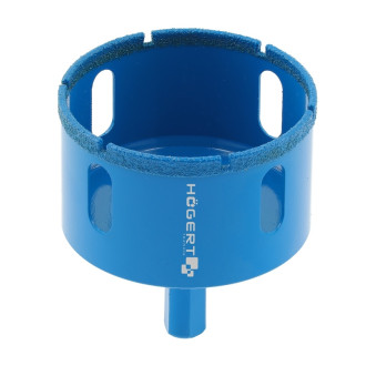 HOEGERT Коронка алмазна  для керамічної плитки і каменю.  Шестигранний хвостовик HOEGERT 12 (HT7D312)