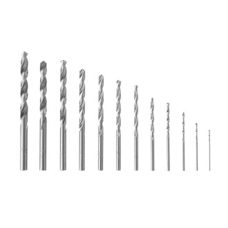 Набір свердел по металу INTERTOOL HSS, 19 шт. (1,0-10,0 мм)