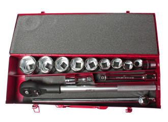 JTC Набір торцевих головок 3/4 22-50мм 6гр. 15од.