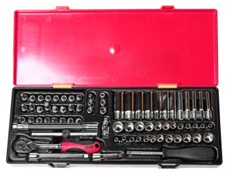 JTC Головки (набір) 1/4 комбінований 73од.