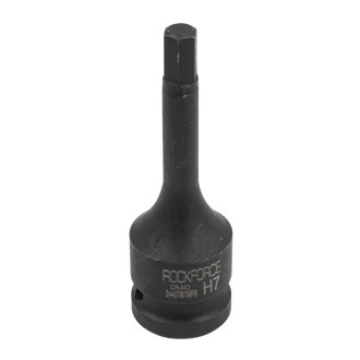 ROCKFORCE Головка-біта 6-гранна ударна 7мм, 1/2'' ROCKFORCE RF-24407807MPB
