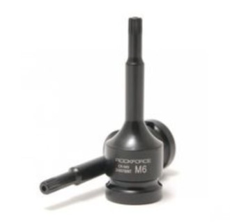 ROCKFORCE Головка 1/2" з насадкою Spline M6 ударна RF-24807806