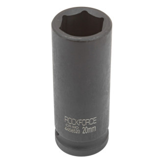 ROCKFORCE Головка ударна глибока 1/2" 6-гранна 20мм ROCKFORCE RF-4458520