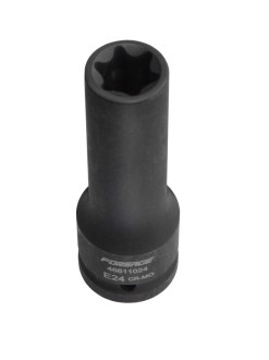 ROCKFORCE Головка ударна глибока 3/4", E24 ROCKFORCE RF-46611024