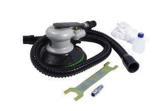 ROCKFORCE Пневмошліфувальна орбітальна машинка з примусовою системою пиловідведення 6''(150мм,12000об/хв, 79л/хв,6.3Bar) RockForce RF-RP7311