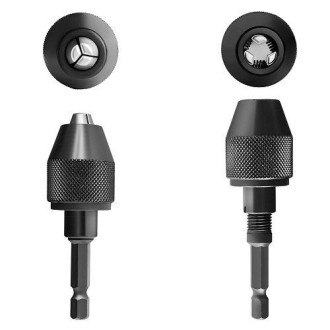 Свердлильний патрон S&R 0,5-6.5 мм з перехідником 1/4 "