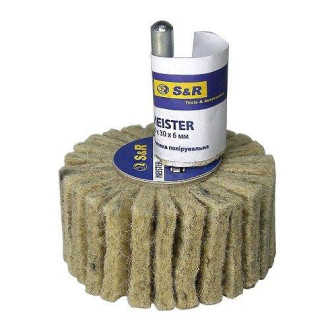 S&R Полірувальна головка з тонкого волокна S&R 60x30x6
