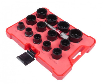 Viktec Головки (набір) для пошкоджених болтів та гайок 14од.