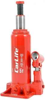 CARLIFE Домкрат гідравлічний 5Т 195-380 пласт. уп.