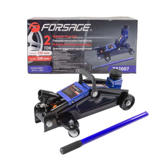 FORSAGE Домкрат 2т (135-320мм) підкатний гідравлічний