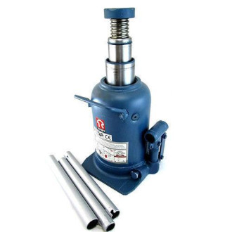 Домкрат гідравлічний пляшковий телескопічний 12т 240-590 мм 