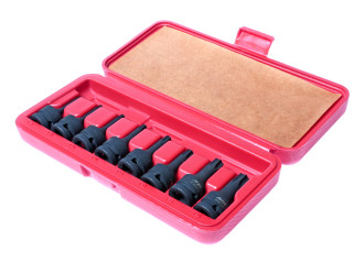 Набір ударних головок TORX T25-T60 1/2 8од.