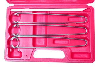 Комплект інструментів для зняття та встановлення сухарів клапанів