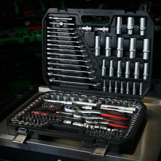 Комбінований набір інструментів в кейсі 216од. СТАНДАРТ ST-0216