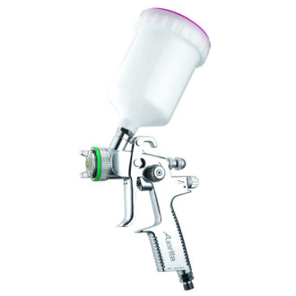 Краскопульт пневматичний HVLP верх.пласт.бачок 600мл, форсунка-1,8мм AUARITA ST-3000-1.8