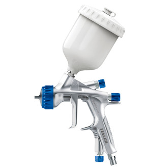 Краскопульт пневматичний LVMP верх.пласт.бачок 600мл, форсунка-1,4мм ITALCO Shine-1.4LM